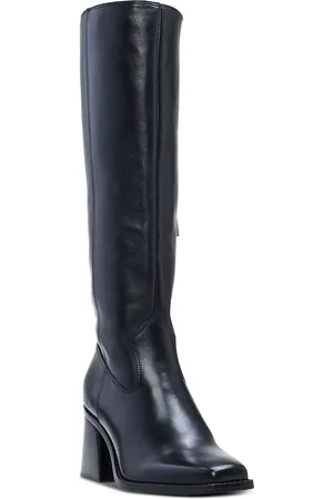 Vince Camuto Sangeti Snip-Toe Block-Heel Knee-High Boots