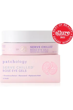 Patchology Serve Chilled Rose Eye Gels, 15 pairs