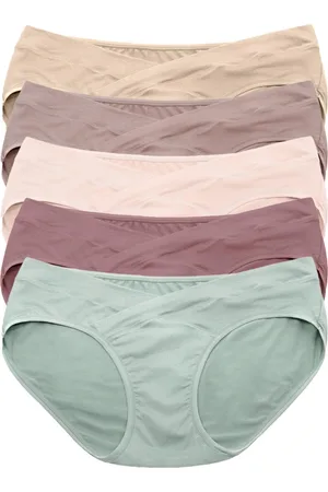 Kindred Bravely Maternity Under-the-Bump Bikini Underwear (5-Pack)