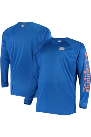 Columbia Sportswear Men's Texas Rangers PFG Terminal Tackle Long Sleeve  T-shirt