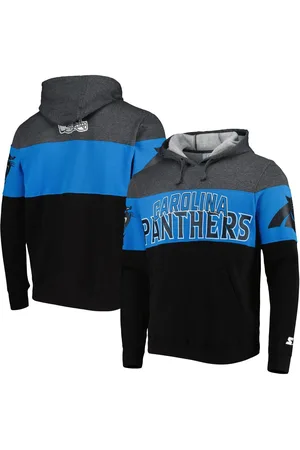 STARTER Men's Starter White/Black Carolina Panthers Thursday Night Gridiron  Raglan Half-Zip Hooded Jacket, Nordstrom