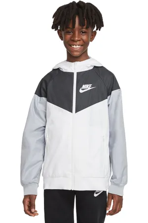 Nike Little Boy's & Boy's Nike 3BRAND by Russell Wilson Boy's Postgame Jacket - Black - Size 16