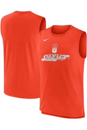 Mitchell & Ness Tampa Bay Buccaneers Orange/Red Gridiron Classics Heritage  Colorblock Tank Top