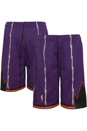 Mitchell & Ness Big Boys Toronto Raptors Hardwood Classics Swingman Shorts