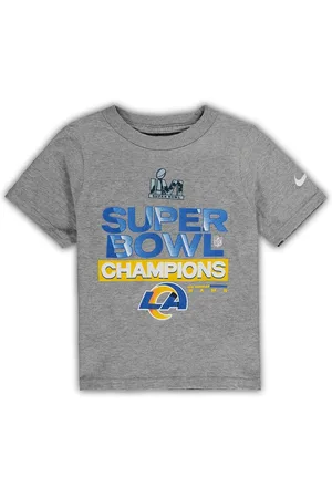 Men's Nike Heathered Gray Los Angeles Rams Super Bowl LVI Champions Locker  Room Trophy Collection T-Shirt