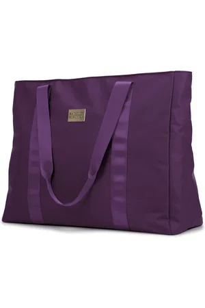 Badgley Mischka Nylon Travel Tote Weekender Bag