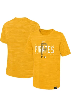 Pittsburgh Pirates Nike Practice Performance T-Shirt - Gold