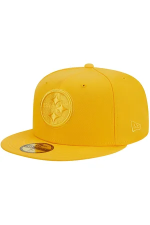 Men's New Era Red Pittsburgh Steelers Color Pack Brights 59FIFTY Fitted Hat  