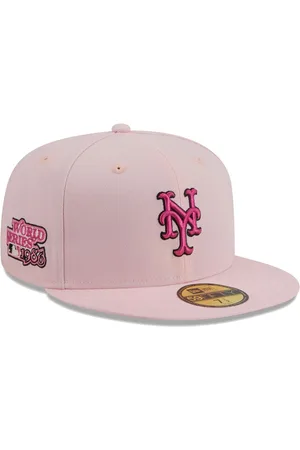 New Era Houston Astros White/Pink Flamingo 59FIFTY Fitted Hat