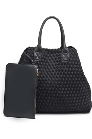 Urban Expressions Ithaca Woven Neo-Prene Tote Bag