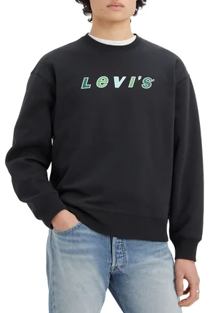 Levi's Men's Standard-Fit Logo French Terry Hoodie - Macy's