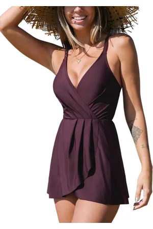 Cupshe Women's Belted Mini Wrap Dress