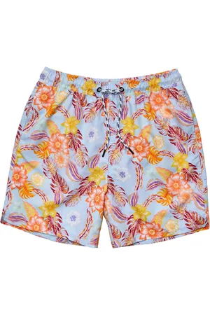 Snapper Rock Mens Boho Tropical Sustainable Volley Board Short