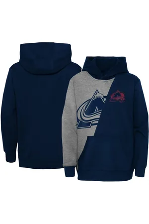 Outerstuff Preschool Boys and Girls Gray, Navy Colorado Avalanche Unrivaled Pullover Hoodie - Gray, Navy