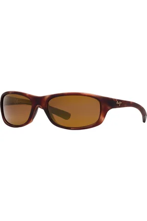 Maui Jim Polarized Kipahulu Polarized Sunglasses , 279 - TORTOISE MATTE/BRONZE MIR POL