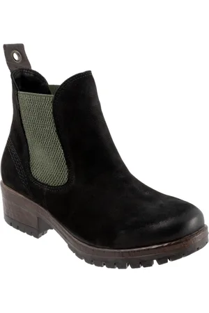Bueno Florida Boot - Black nubuck/khaki