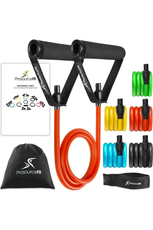Prosourcefit Tube Resistance Bands Set with Attached Handles