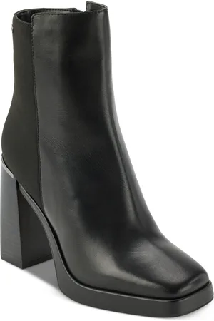 DKNY Felice Block Heel Booties