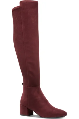 Michael kors thigh clearance high suede boots