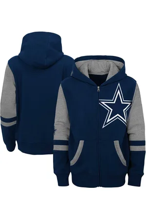 Outerstuff Big Boys Dallas Cowboys Colorblock Full-Zip Hoodie