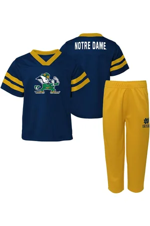 Outerstuff Infant Boys and Girls Notre Dame Fighting Irish Two-Piece Red Zone Jersey and Pants Set