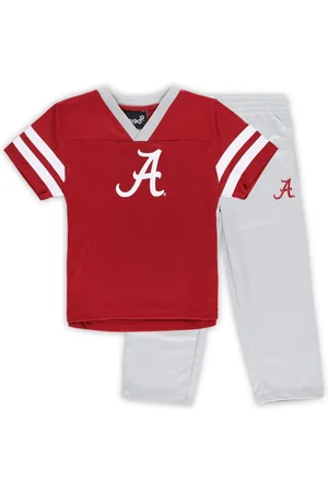 Outerstuff Toddler Boys and Girls Crimson, Gray Alabama Crimson Tide Red Zone Jersey and Pants Set - Crimson, Gray