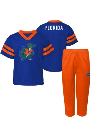 Outerstuff Toddler Boys and Girls Florida Gators Two-Piece Red Zone Jersey and Pants Set