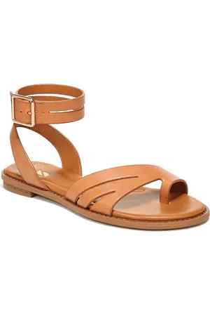 Franco Sarto Greene Ankle Strap Flat Sandals