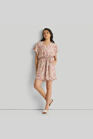 Reistor Womens Relaxed Drawstring Dress