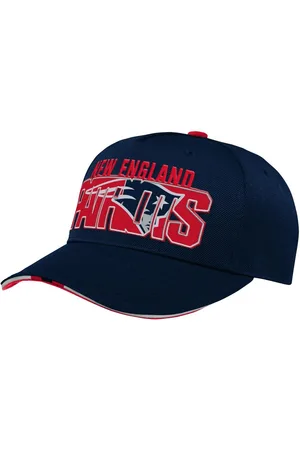 Outerstuff Big Boys and Girls New England Patriots On Trend Precurved A-Frame Snapback Hat