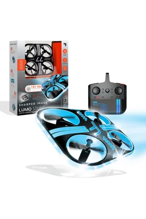 Sharper Image Lumo Stunt Remote Control Glow Drone