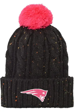 Outerstuff Youth Boys and Girls New England Patriots Nep Yarn Cuffed Knit Hat with Pom