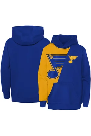 Outerstuff Big Boys Gold, Blue St. Louis Blues Unrivaled Pullover Hoodie - Gold, Blue
