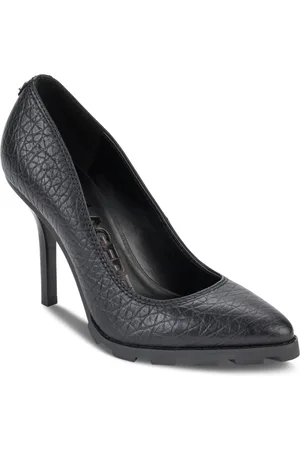 Karl Lagerfeld Madelyn Slip On Pointed Toe Lug Sole Pumps