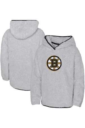 Outerstuff Big Girls Boston Bruins Ultimate Teddy Fleece Pullover Hoodie