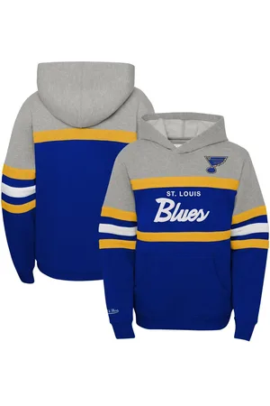 Mitchell & Ness Big Boys St. Louis Blues Head Coach Pullover Hoodie