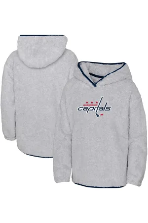 Outerstuff Big Girls Washington Capitals Ultimate Teddy Fleece Pullover Hoodie