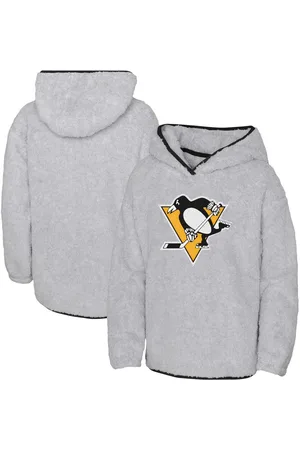 Outerstuff Big Girls Pittsburgh Penguins Ultimate Teddy Fleece Pullover Hoodie