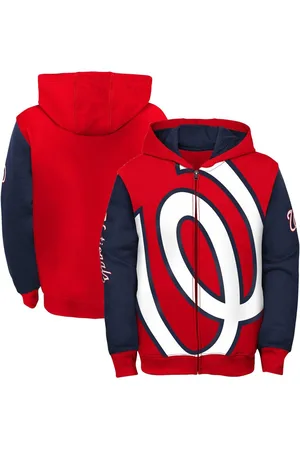 Outerstuff Youth Boys Washington Nationals Poster Board Full-Zip Hoodie