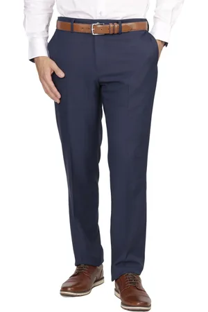 Tailorbyrd Mens Solid Dress Pant