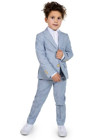 OppoSuits Toddler and Little Boys Daily Seer Sucker Formal Suit Set