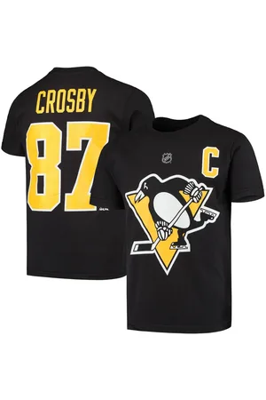 Outerstuff Big Boys Sidney Crosby Pittsburgh Penguins Player Name and Number T-shirt