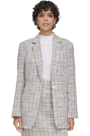 Calvin Klein One-Button Blazer, Regular and Petite Sizes - Macy's