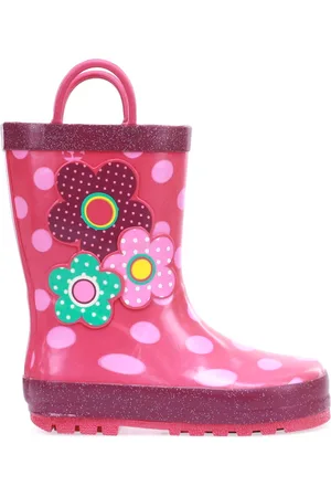 Western Chief Little Girls Flower Cutie Rain Boot