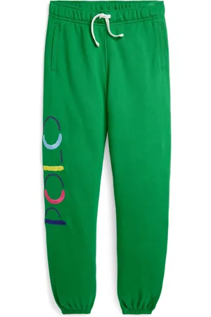 Polo Ralph Lauren Big Girls Terry Wide-Leg Sweatpants