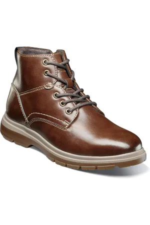 Florsheim Big Boys Lookout Junior Plain Toe Lace Up Boots