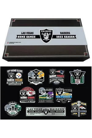 Mojo Las Vegas Raiders 2023-24 Game Day Pin Collector Set