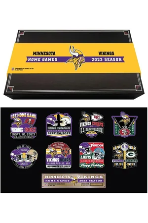 Mojo Minnesota Vikings 2023-24 Game Day Pin Collector Set