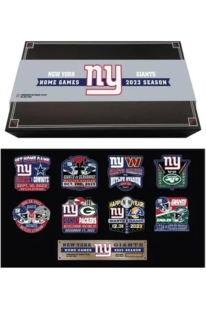 Mojo New York Giants 2023-24 Game Day Pin Collector Set