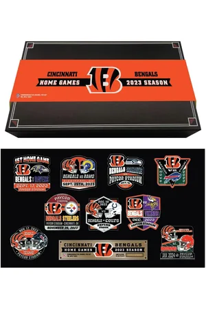 Mojo Cincinnati Bengals 2023-24 Game Day Pin Collector Set